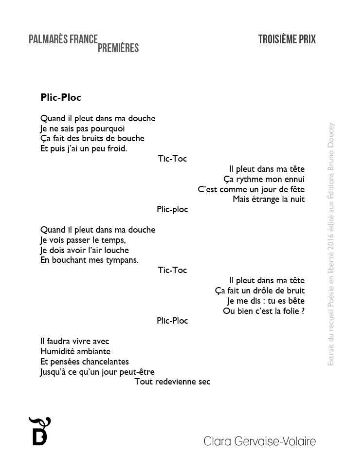 Plic-Ploc écrit par Clara Gervaise-Volaire