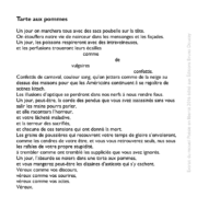 Tarte aux pommes écrit par Meryem Maarcha