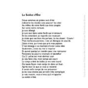 Le Soldat d’Été écrit par Benoit Drouet Le Soldat d'Été écrit par Benoit Drouet