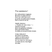 T’en souviens-tu ? écrit par Bastien Godard T'en souviens-tu ? écrit par Bastien Godard