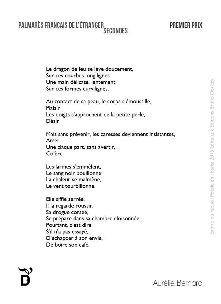 Le dragon de feu écrit par Aurélie Bernard