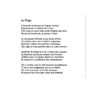 Le Frigo écrit par Viet Anh Doan Le Le Frigo écrit par Viet Anh Doan Le