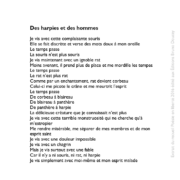 Des harpies et des hommes écrit par Charlotte Michel