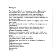 Pas à pas écrit par Marie Gallizia Pas à pas écrit par Marie Gallizia