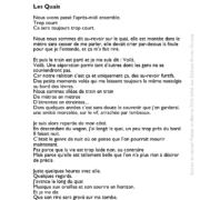 Les Quais écrit par Charlotte Guillon-Legeay Les Quais écrit par Charlotte Guillon-Legeay