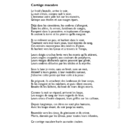 Cortège macabre écrit par Edouard Youssef