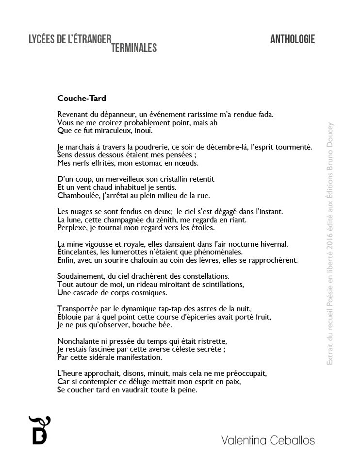 Couche-Tard écrit par Valentina Ceballos