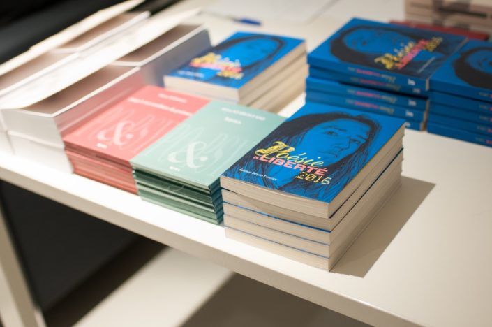 Recueil 2016 de Poésie en liberté publié aux Editions Bruno Doucey