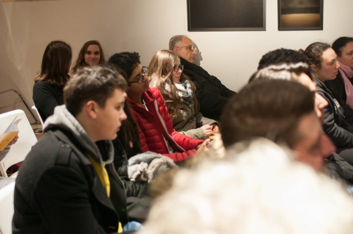 en fond de salle, Julie Biet et Elisabeth Batier