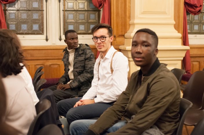 Niklovens Fransaint de Gonaïves (Haïti), Tom Lévêque de Paris et Harold Mensah Attoh du Togo