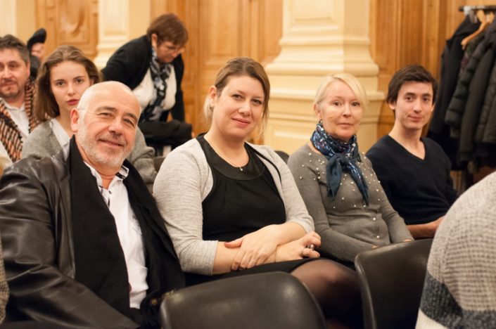 Les Rueillois Daniel et Mélanie Dumont, famille d'accueil, Hélène et Florian Kuan