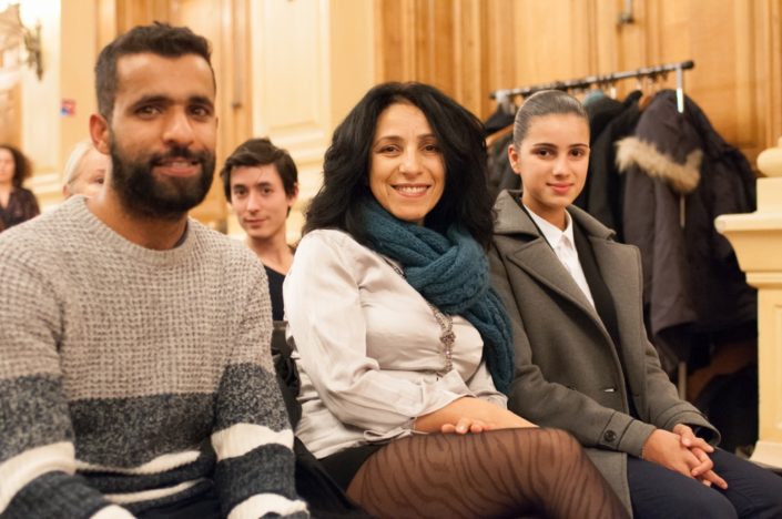 Malika Lahssini et Lina, famille d'accueil