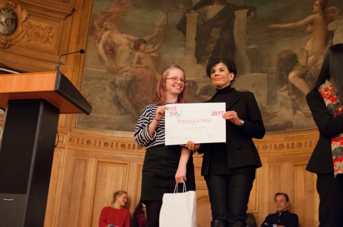 Sophie Guth, 1er prix, Université de Strasbourg (67) et Hassina Hadj Larbi, Déléguée du Préfet de Paris