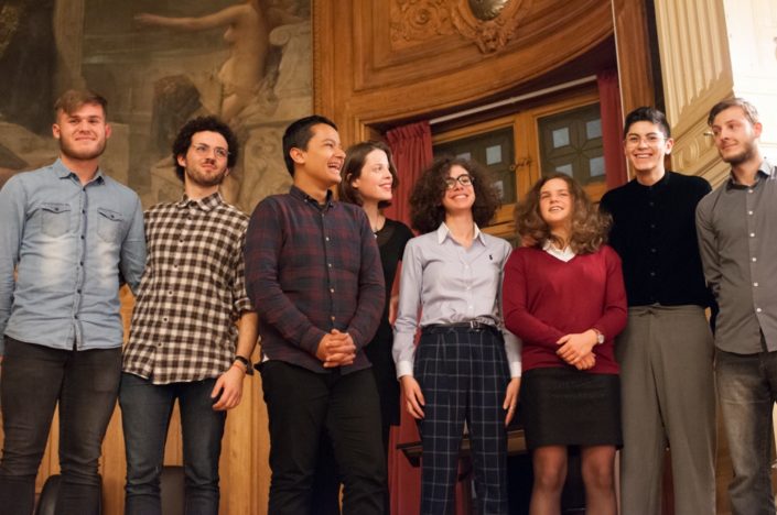 Les jurés 2017, Marius David, Rémy Peltier, Valentin Kanganagedara, Camille Pech de Laclause, Raïssa Bouri, Fanny Guillot-Salomon, Ignacio Guzman, Romuald Thonney