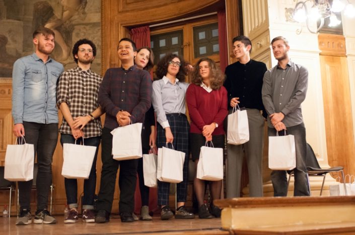 Les jurés 2017, Marius David, Rémy Peltier, Valentin Kanganagedara, Camille Pech de Laclause, Raïssa Bouri, Fanny Guillot-Salomon, Ignacio Guzman, Romuald Thonney