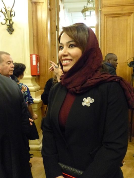 Madame Duaa Al Aamri, Ambassade du Sultanat d'Oman en France, Chargée d'affaires administratives et financières