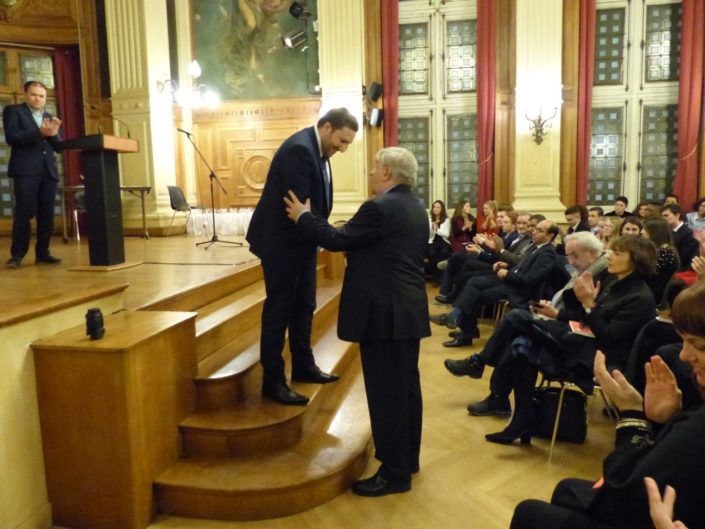 Mohamed Khaled, Premier Secrétaire près de l'Ambassade d'Algérie en France et Jean-Marc Muller