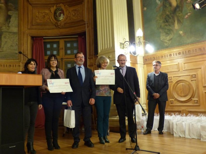 Les Etablissements primés par la Région Île-de-France pour la meilleure participation en IDF : le CFA des métiers de la viande, EPB Paris (75)et le Lycée Langevin Wallon à Champigny sur Marne (94)