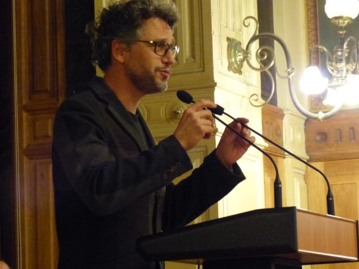 Le comédien Frédéric Gorny