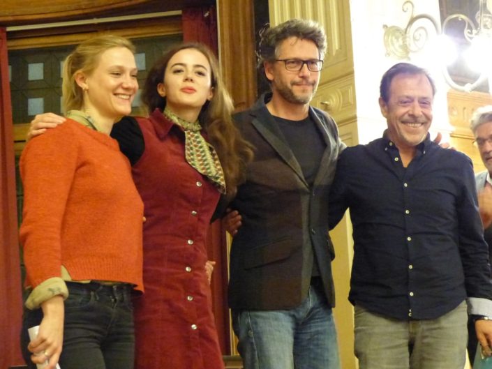 Yeelem Jappain, Lou Gala, Frédéric Gorny, Antoine Coesens