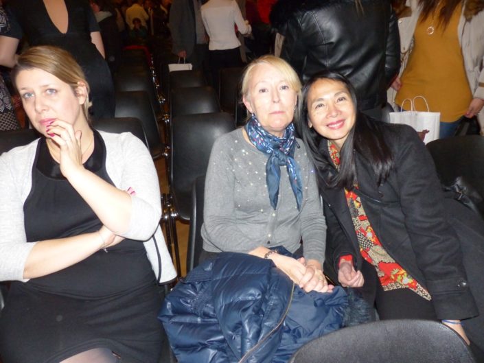 Mélanie Dumont-Torrès, Hélène Kuan et Eliane Kan, administrateurs