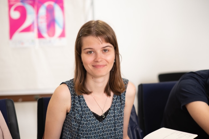 Eva Pechová, lauréate, étudiante en arts appliqués à Prague, République tchèque