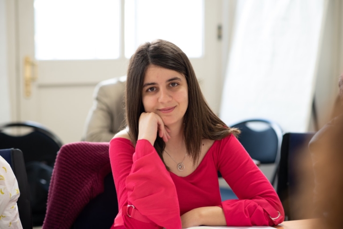 Hasna Redjdal, étudiante à l'Université Abderrahman Mira - Béjaïa. Algérie