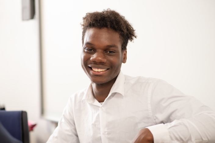 Luc Manene, lauréat 2017