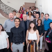 le Jury 2018 au complet (presque) avec Dominique Pince-Salem du Ministère de l'Education nationale au 4ème rang derrière Matthias Vincenot