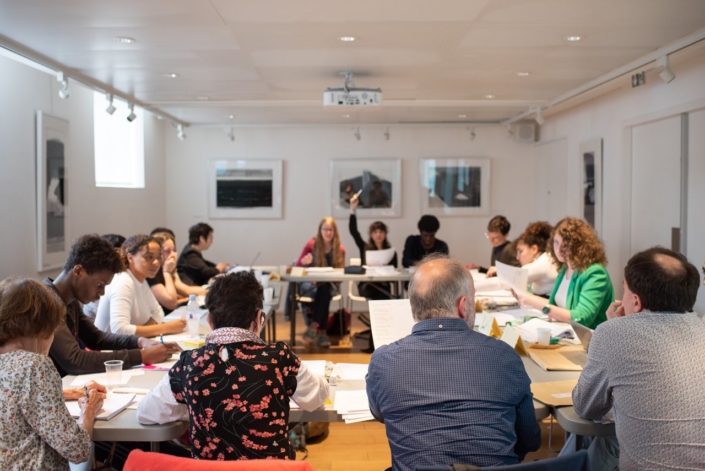Jour 3 - le Jury à l'Espace Andrée Chedid - Issy-les-Moulineaux (92)