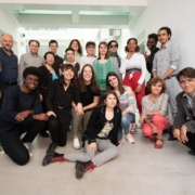 Le Jury, édition 2018, à l'Espace Andrée Chedid - Issy-les-Moulineaux (92). Président, Etienne Orsini.