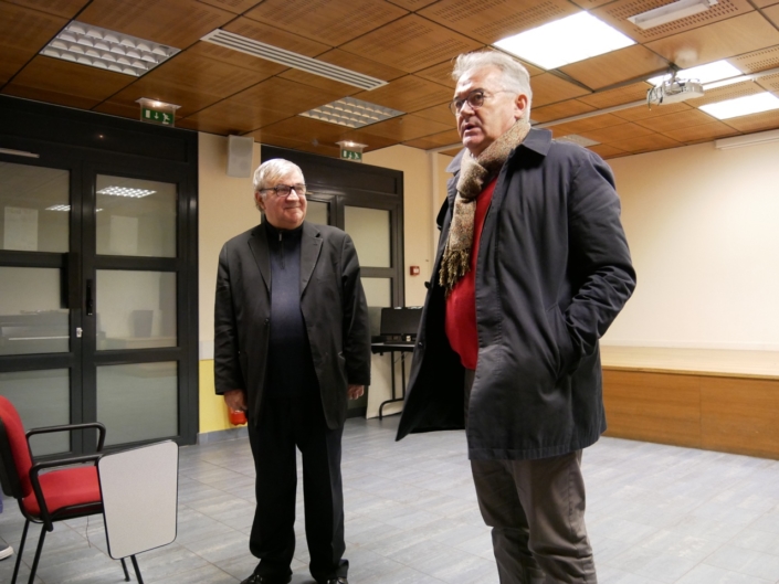 Daniel Gruat, Vice-Président et Proviseur du Lycée Dorian, nous accueille dans son établissement
