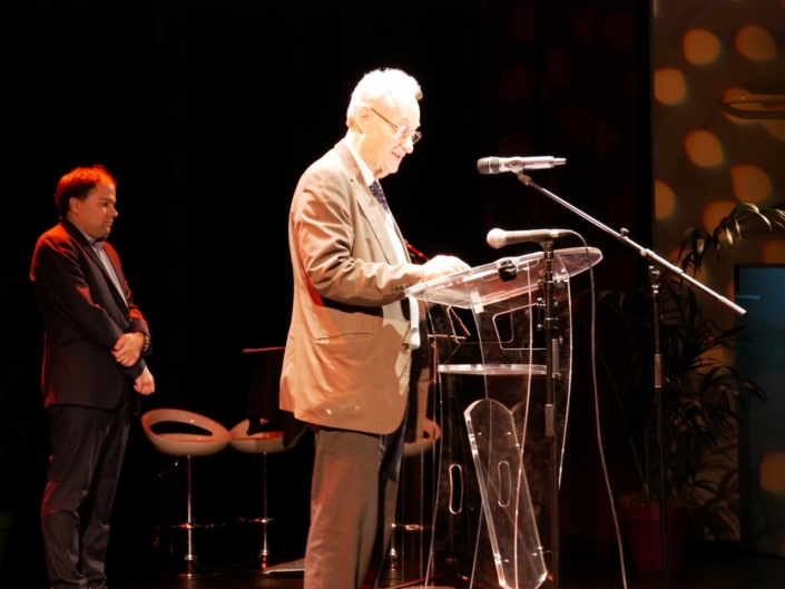 Pierre Brunel, de l’Académie des Sciences morales et politiques, Professeur émérite à l’Université Paris-Sorbonne, Président d’honneur de Poésie en liberté