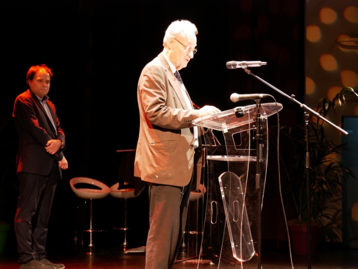 Pierre Brunel sous le regard de Matthias Vincenot