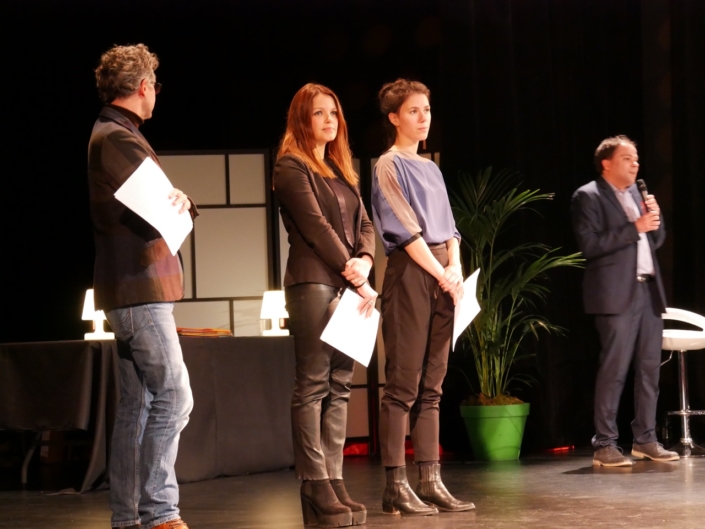Frédéric Gorny, Séverine Ferrer et Hanne Mathisen Haga