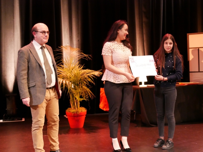 Bernard Franco, Ahlem Ben Massoud, Correspondante en Tunisie. Poésie en liberté et Hasna Mouhou, CEM Azwaw-Amrane - Tazmalt (Algérie), 2ème prix des Secondes, Lycées de l’Etranger