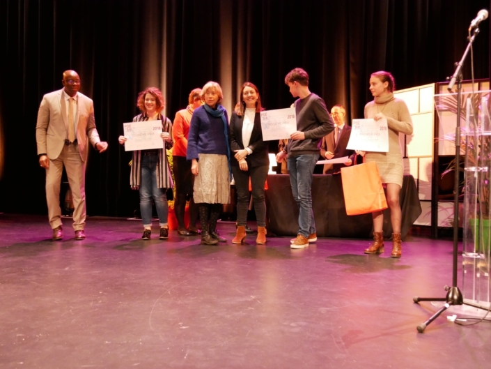 Gérard Anglio et Marine Laffort, 2ème prix, des Secondes, Elisabeth Jouhaud, Elisabeth Batier et Martin Goillot, 3ème prix des Secondes et Jeanne Guilment