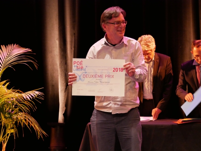 Pascal Mora, poète, formateur