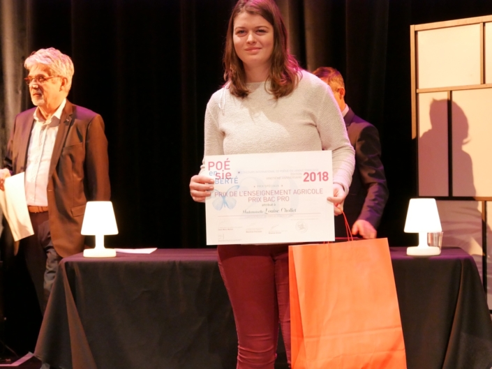 Louise Chollet, Campus de Pouillé - Les-Ponts-de-Cé (49) PRIX BAC PRO, Enseignement agricole