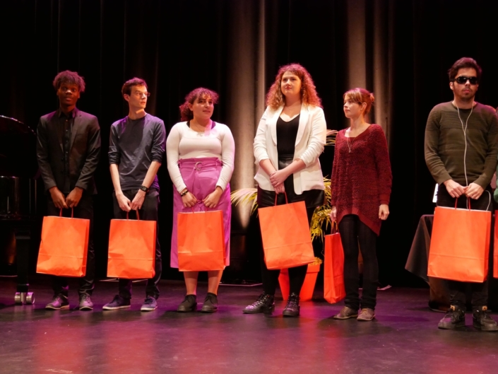 Les jurés du concours: Luc Manene, Benoît Martinez, Feryel Kaabeche, Margarita Stroganova, Eva Pechová, Jason Blanc-Bernard,