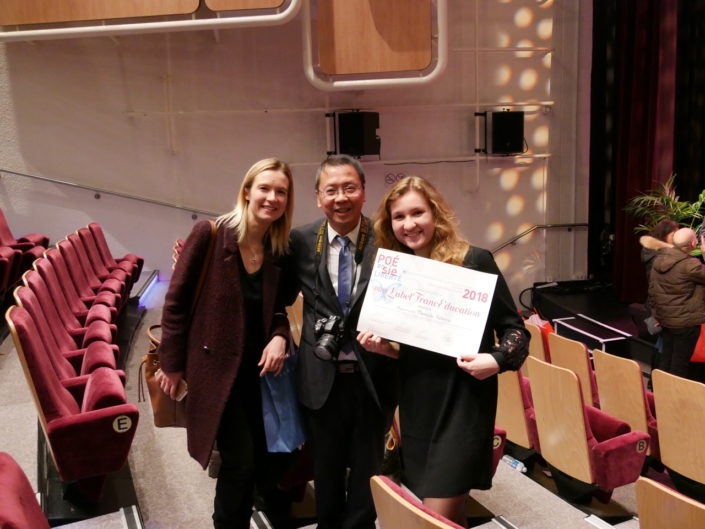 les ruellois, Laura Flane, Guy Kuan et Daniela Sabová