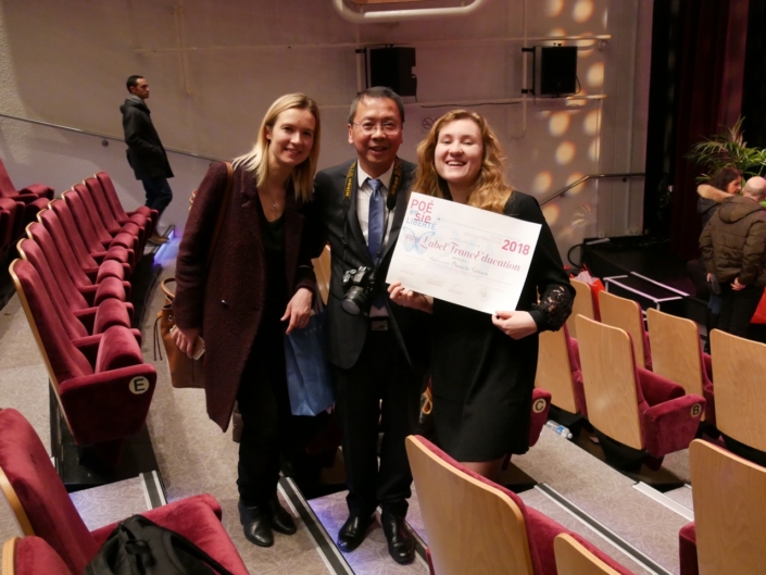 les ruellois, Laura Flane, Guy Kuan et Daniela Sabová