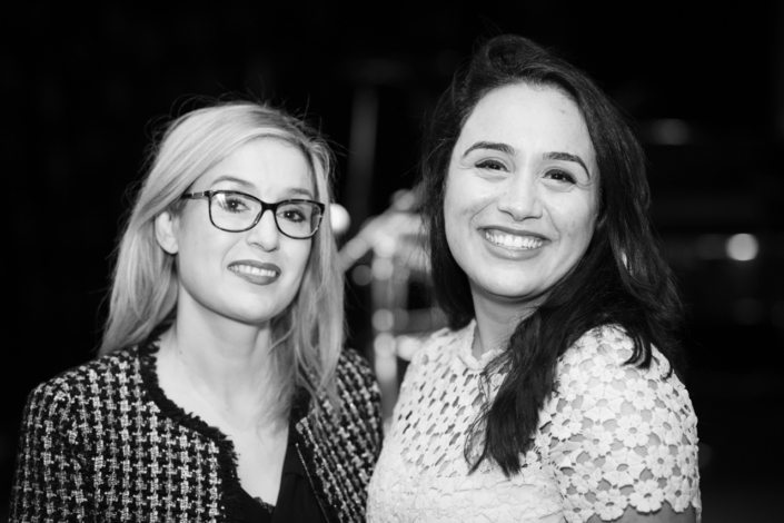 Louisa Nadour, poète, Ambassadrice de Poésie en liberté et Ahlem Ben Massoud, Correspondante en Tunisie