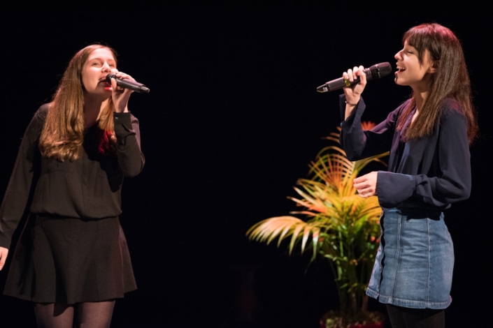 Tess Hofer et Jenna Boulmedaïs
