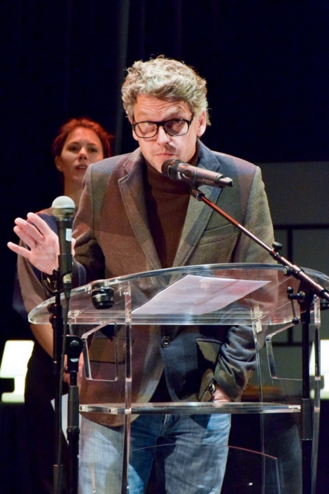 Le comédien Frédéric Gorny