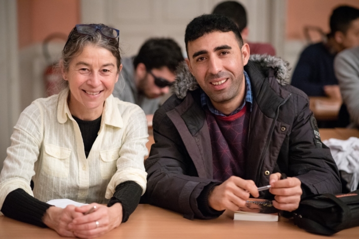 Sylvie Guilment et Hidher Dahmana