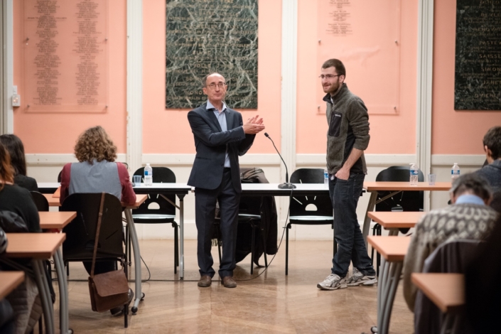 Gilles Tabard et Lucas Teyssier