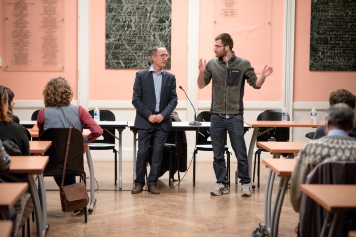 Gilles Tabard et Lucas Teyssier