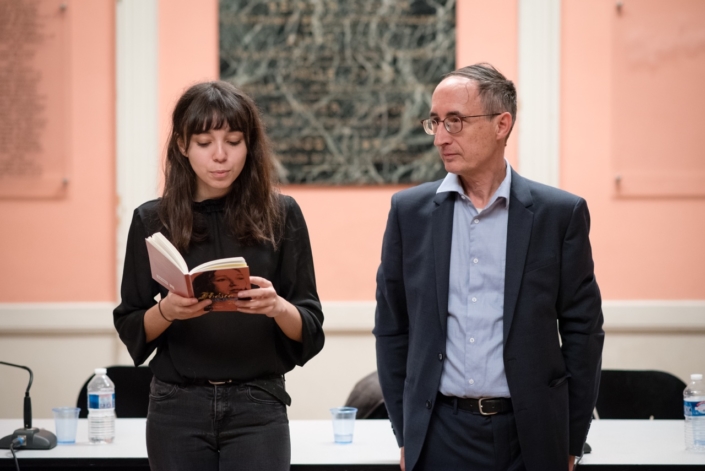 Jenna Boulmedais, Jurée du concours et Gilles Tabard