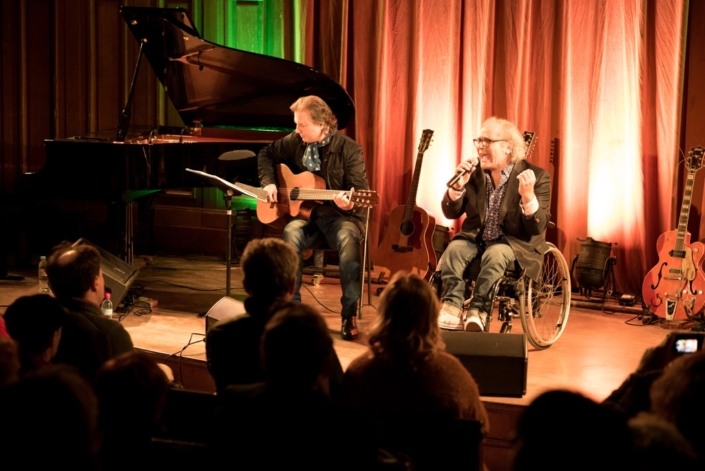 Frédéric Zeitoun accompagné par Philippe Hervouet